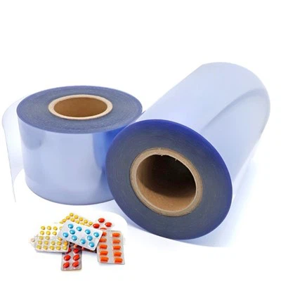 Hoja de PVC rígida colorida de 0.25 mm de 0.25 mm de espesor colorida para ampolla farmacéutica